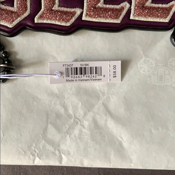 BNWT COACH x DISNEY “SLEEPY” KEY CHAIN - Picture 3 of 3